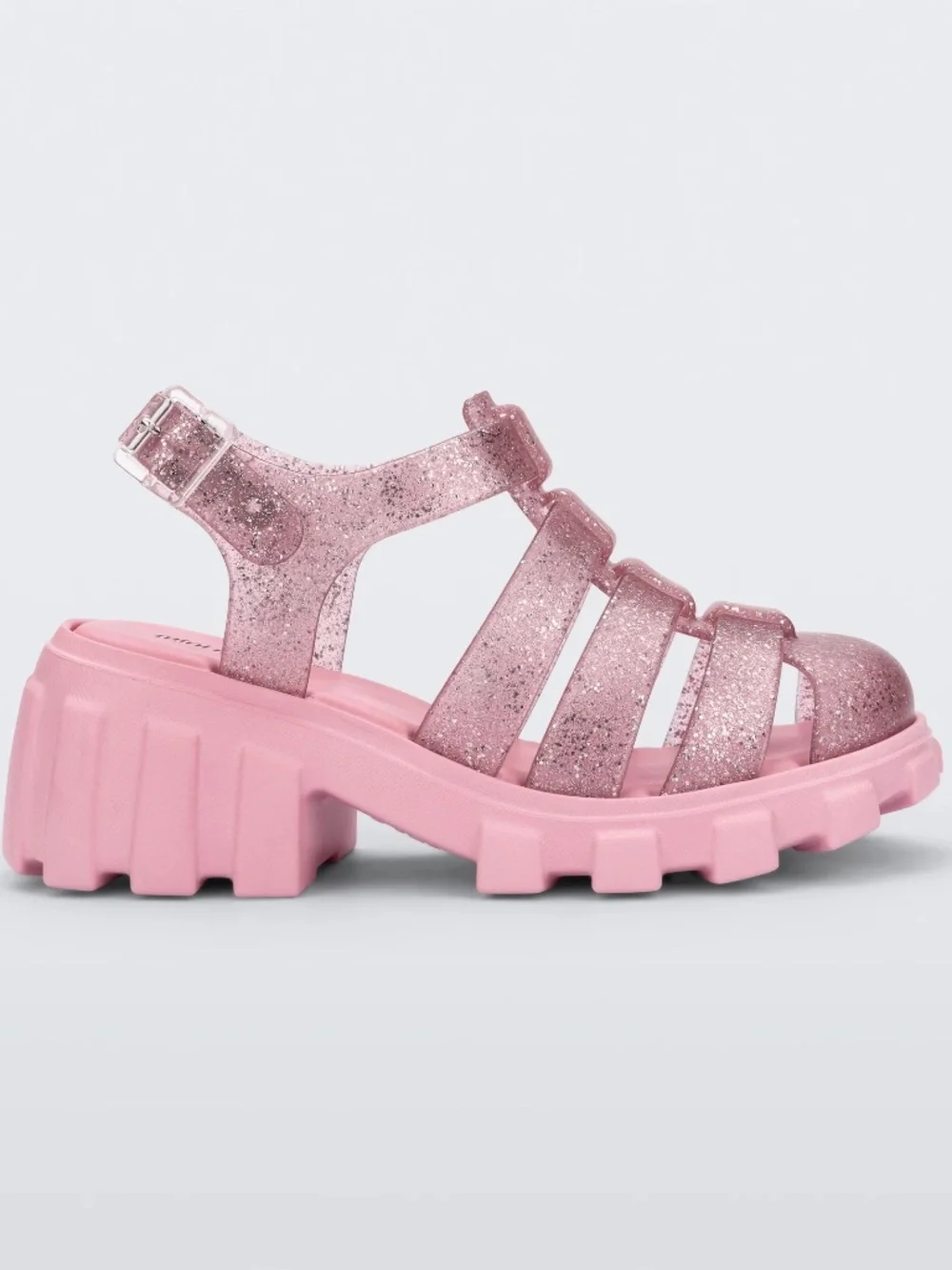 Mini Melissa Megan Platform Sandals for Kids, size Big Kid 3 (Brazil 32 - 33)